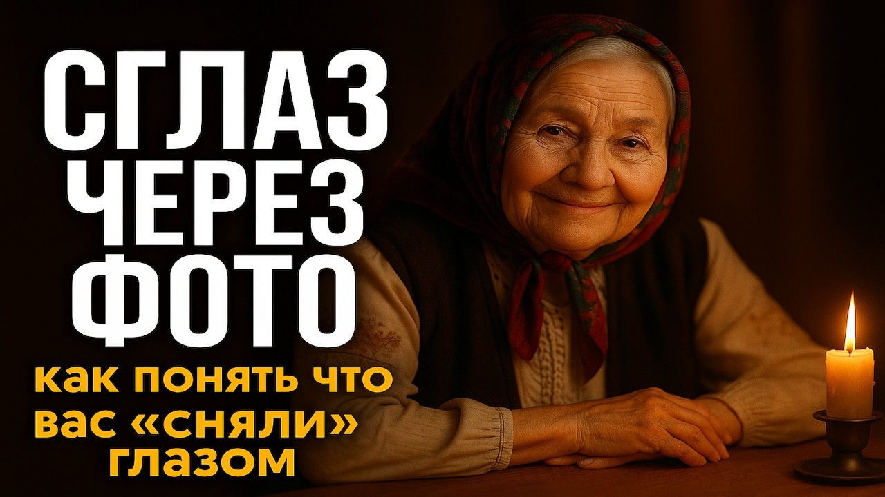 Сглаз через фото  бабка Настя рассказывает, как понять, что вас «сняли» взглядом