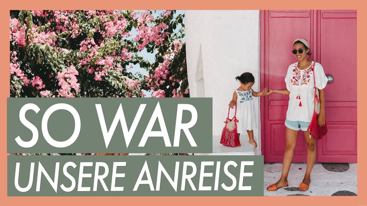 GRIECHENLAND ANREISE MIT 3 KINDERN I EILEENA VLOG#149