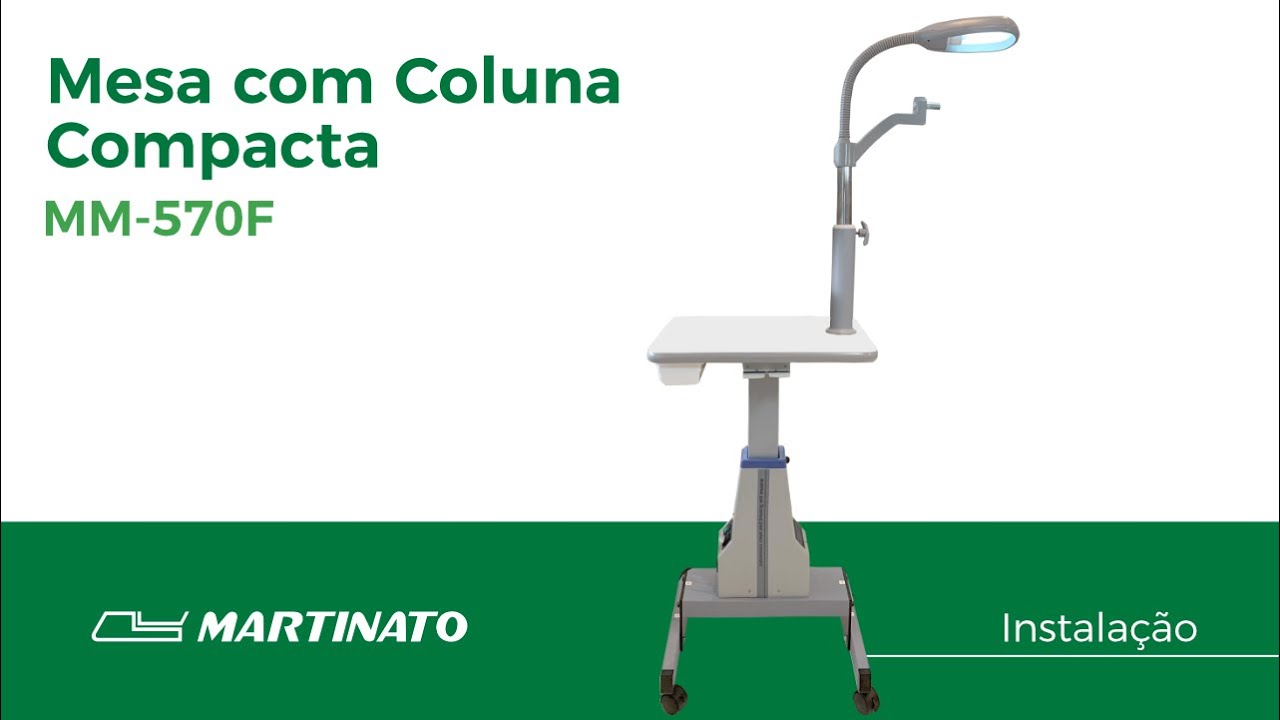 UNBOXING Mesa Compacta MM-570F: Instala&ccedil;&atilde;o Completa Passo a Passo | Martinato