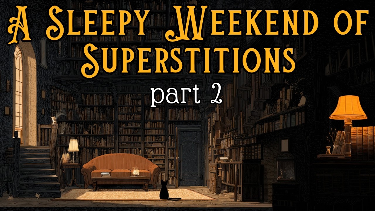 FALL ASLEEP with a RAINY STORY 🌧️ A Sleepy Weekend of Superstitions: Part 2 | RAIN and Storytelling