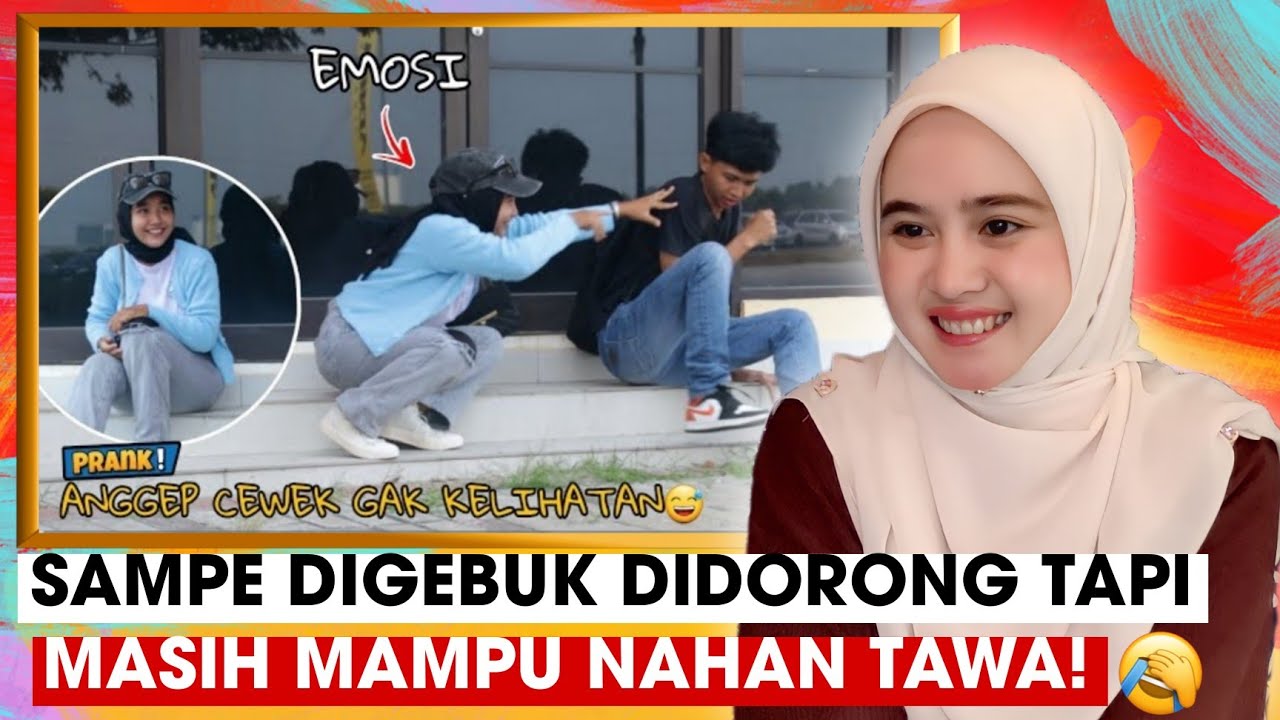 EMOSI DIPUKULIN! ANGGEP CEWEK GAK KELIHATAN | MALAYSIAN🇲🇾REACTION