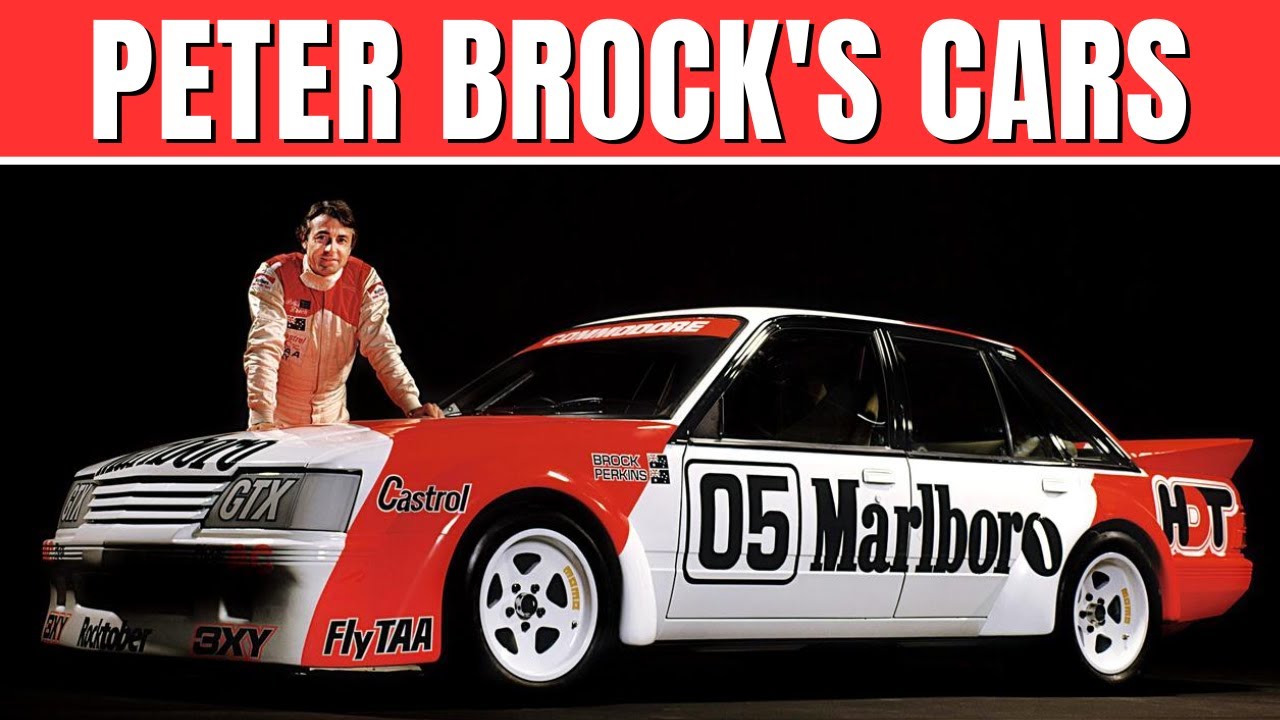 Every Car Peter Brock Drove