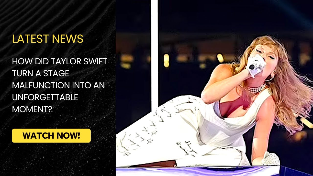 How Did Taylor Swift Turn a Stage Malfunction Into an Unforgettable Moment?