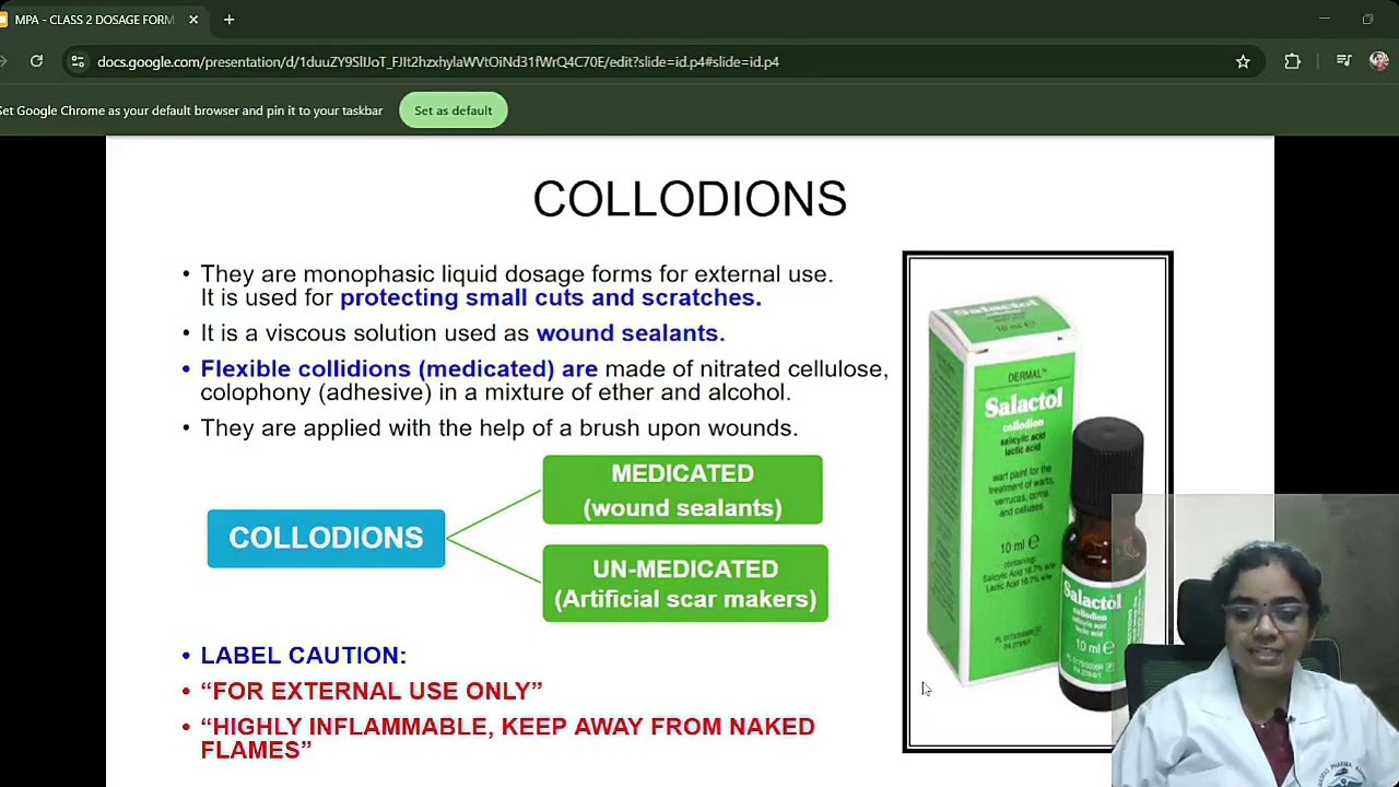 Pharmaceutics - Monophasic Dosage form | Tamil | Madras Pharma Aspire