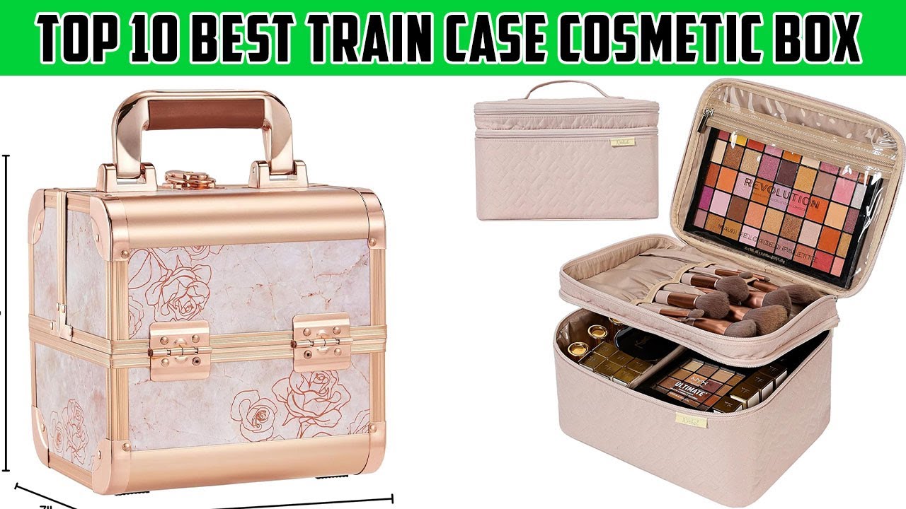 Top 10 Best Makeup Train Case Cosmetic Box | Train Cosmetic Box | @LADIESCORNER24