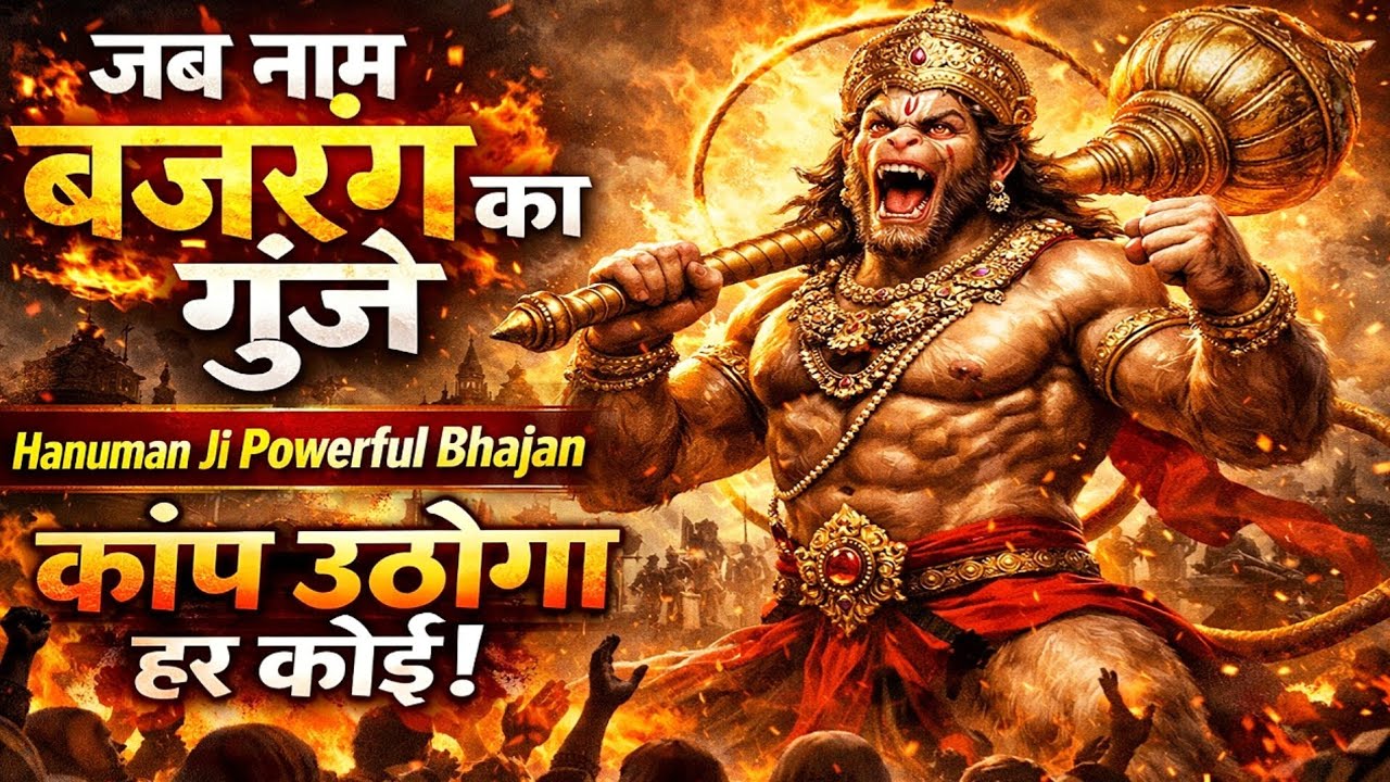 जब नाम बजरंग का गूंजे 🔥 | Hanuman Ji Powerful Bhajan | Youth Bhakti Song