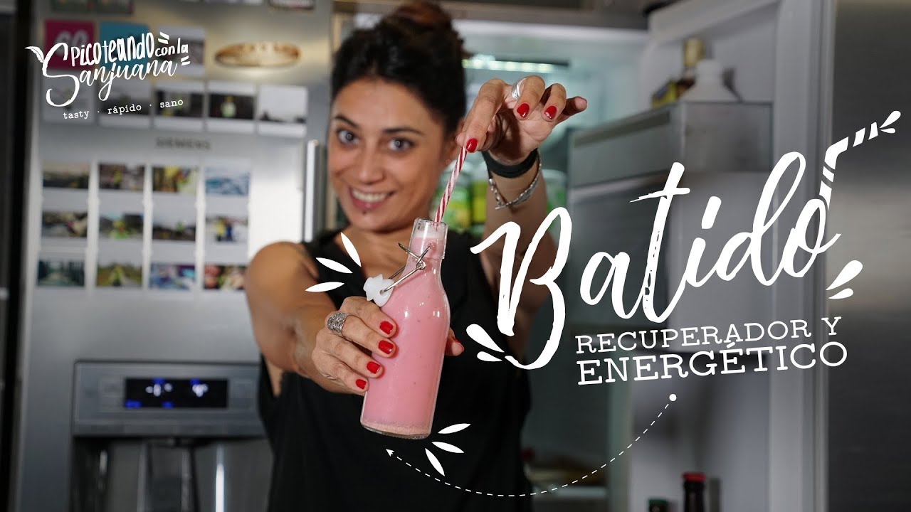 Batido Recuperador para después del entreno
