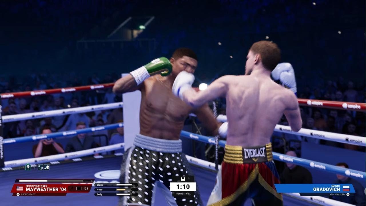 Mayweather VS Gradovich KO win 3knocks pure skill🦍💨
