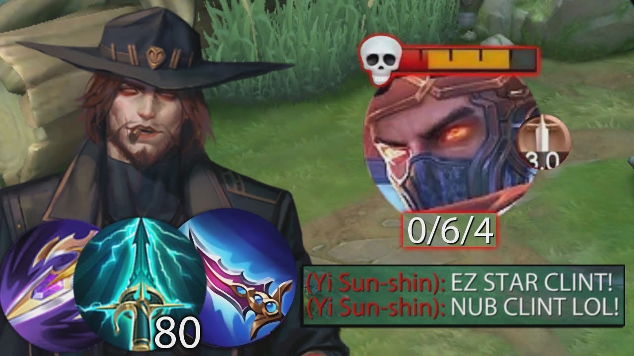 GOODBYE YI SUN-SHIN GLOBAL💀 THIS NEW CLINT BUILD IS BACK TO META🔥 ( new meta gold lane yss??🤯 )