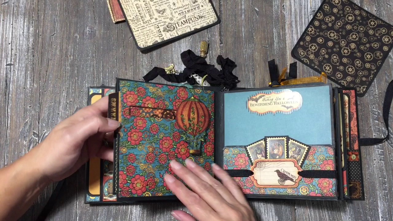Steampunk Spells Graphic 45 Mini Album