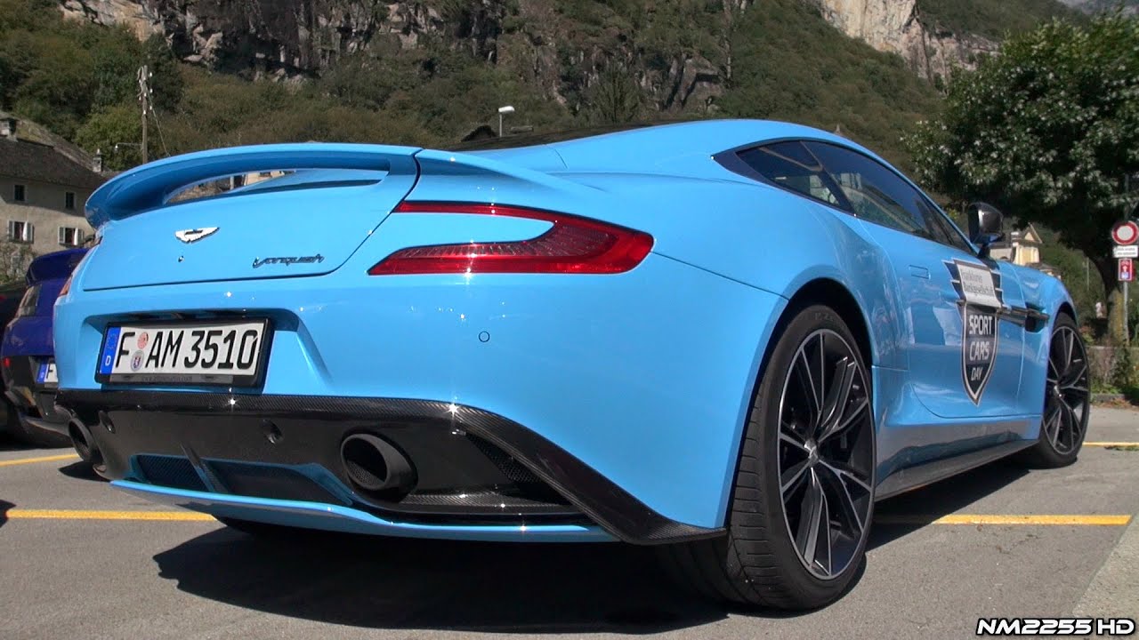 Aston Martin Vanquish V12 Engine Symphony