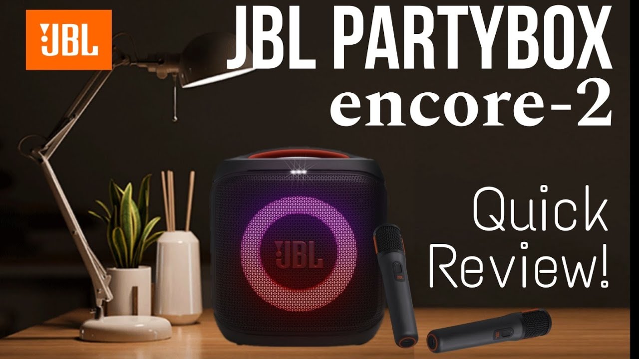 JBL Partybox Encore version 2  |  Detachedble Battery  |   Quick review