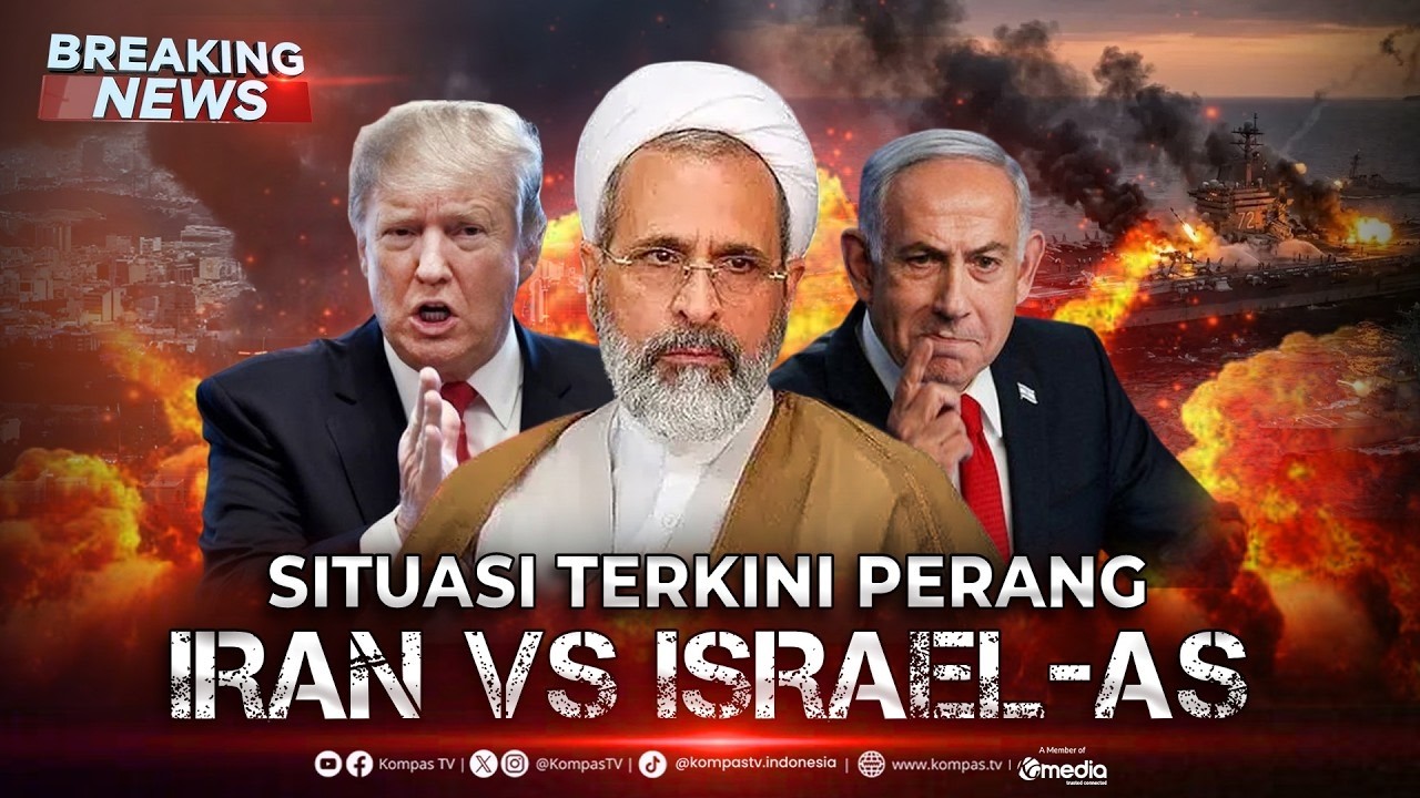 BREAKING NEWS - Update Situasi Perang: Israel Serang Pertahanan Udara Iran, Kapal AS Luncurkan Rudal