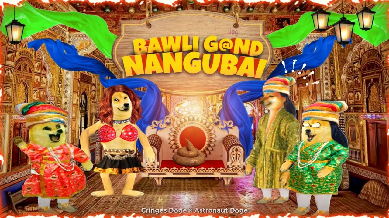 BAWLI G@nD NANGUBAI 🤤|| CHEEMS AND DOGE || AKBAR AND BIRBAL || @AstronautDoge  #CRINGE_DOGE