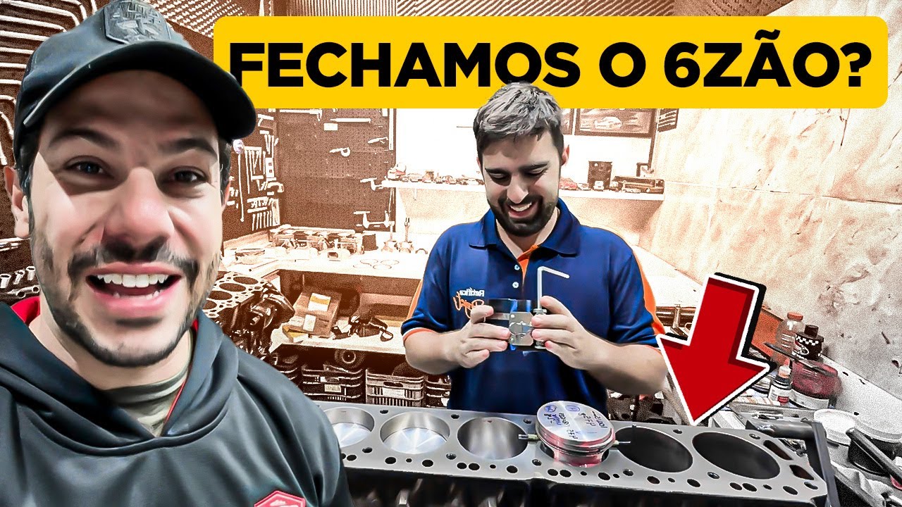 Finalizamos o MOTOR da CARAVAN 1979 6 CILINDROS!?😱 Jairão e Jairinho são F... #teamLucas