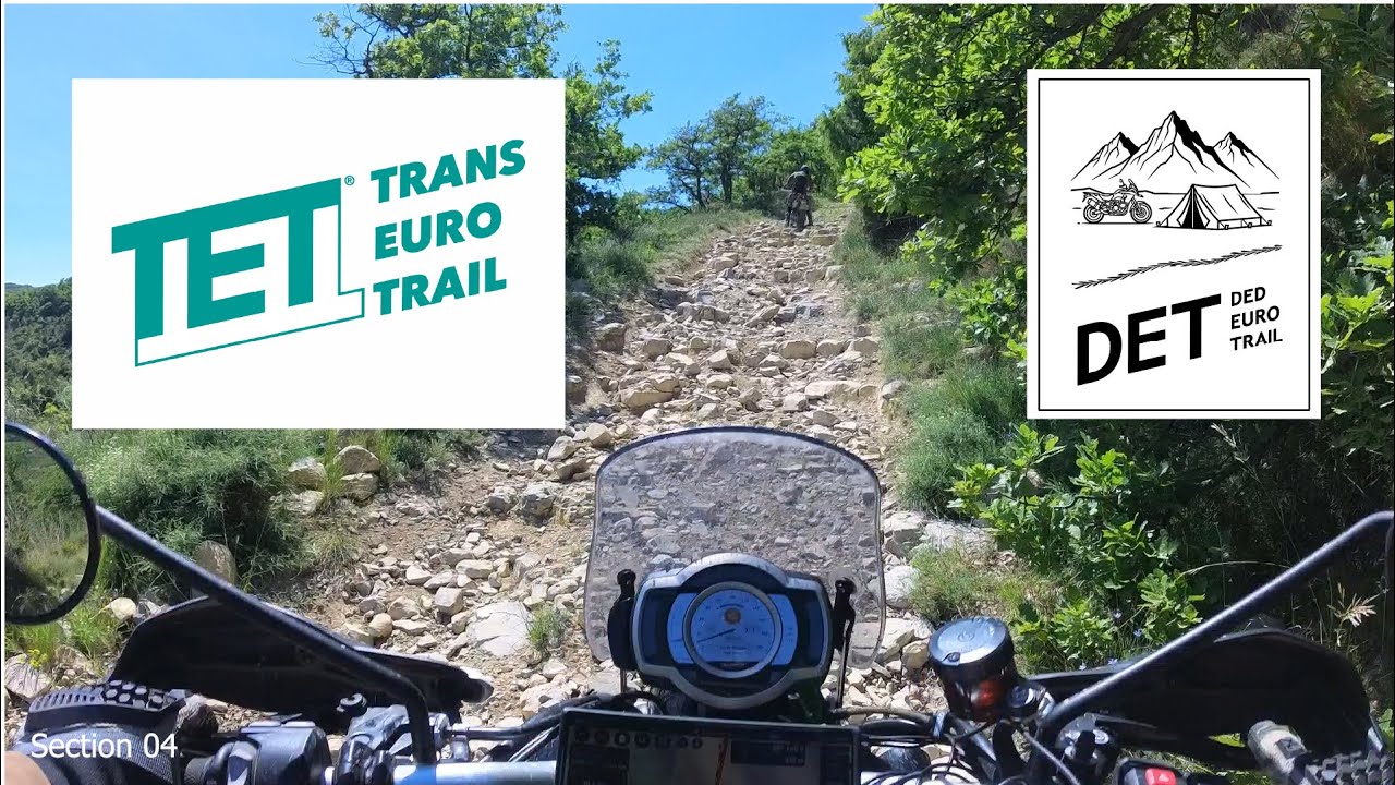 TET France. Sections 22, 26, 4. Offroad with Triumph Scrambler 1200 XE, Tiger 1200 and Husqvarna 701