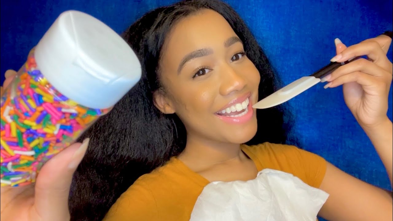 ASMR I Eat Your Face & Turn You Into Cake(Face Touching)(Personal Attention)🍰😋