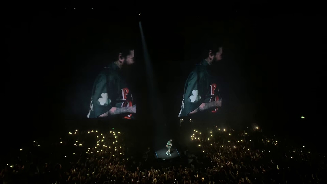 Post Malone - Better Now at 3 Arena / Dublin, Ireland 02.14.2019