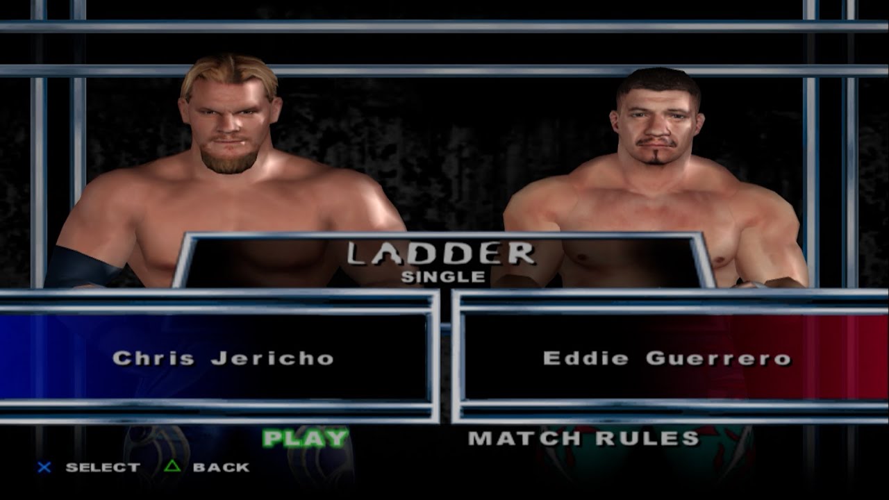 WWE SmackDown! Here Comes the Pain - Chris Jericho VS Eddie Guerrero (LADDER)