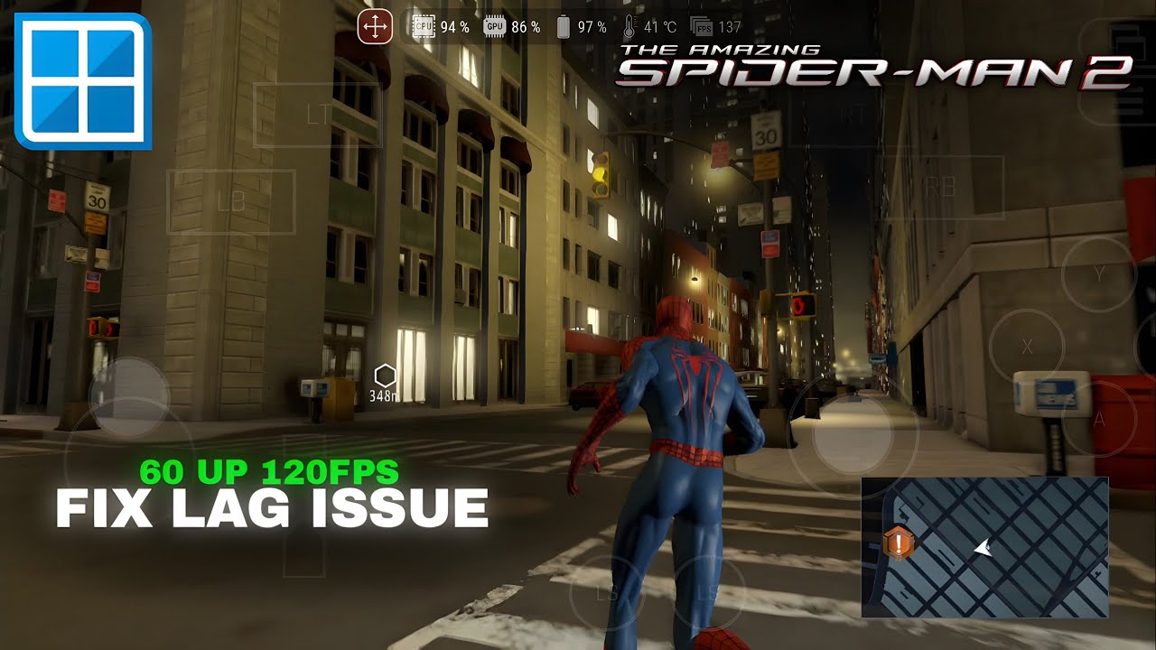 The Amazing Spider-Man 2 (Android) Winlator V10.1 | Fix Low Frame Rate Boost Up 120FPS Anti Crash‼️
