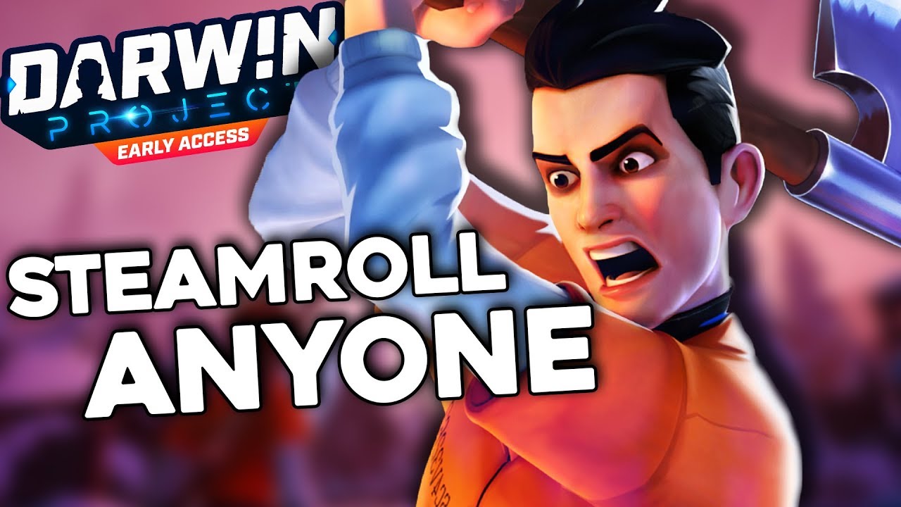 STEAMROLL ANYONE TUTORIAL! -  Darwin Project Stamina Steamroll Build Tutorial | Darwin Project Game!