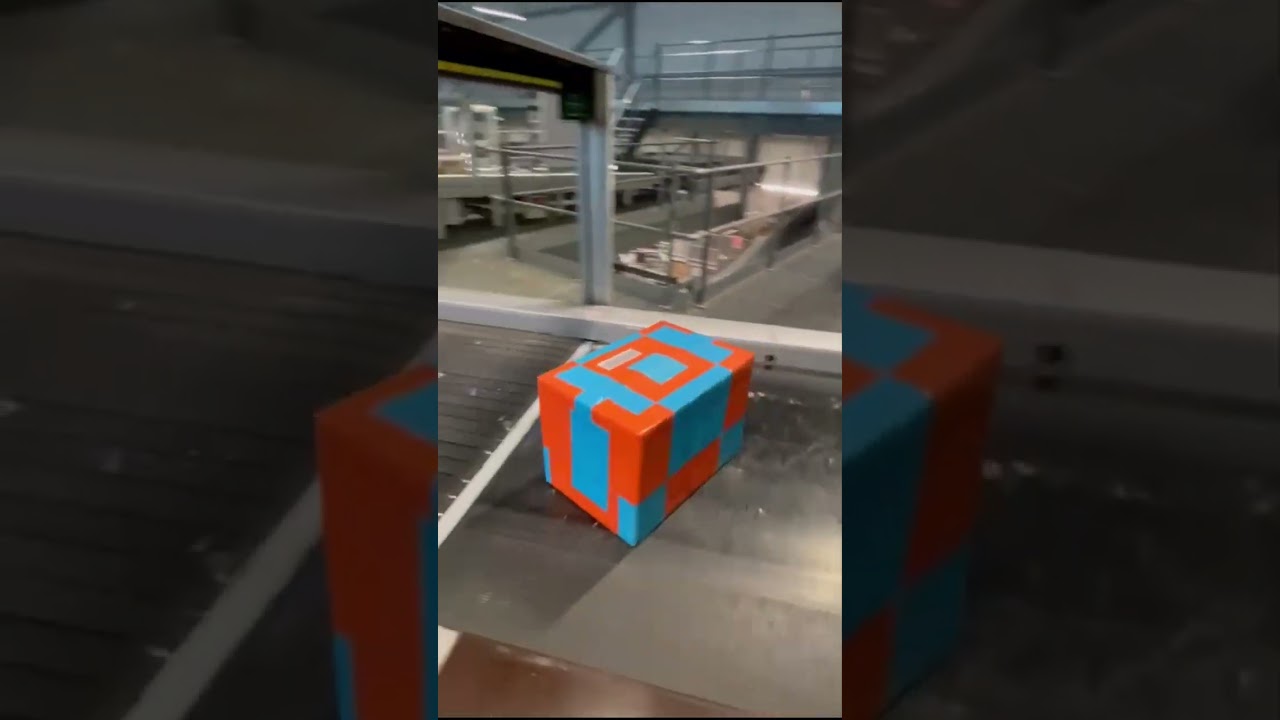 Weg van het pakket