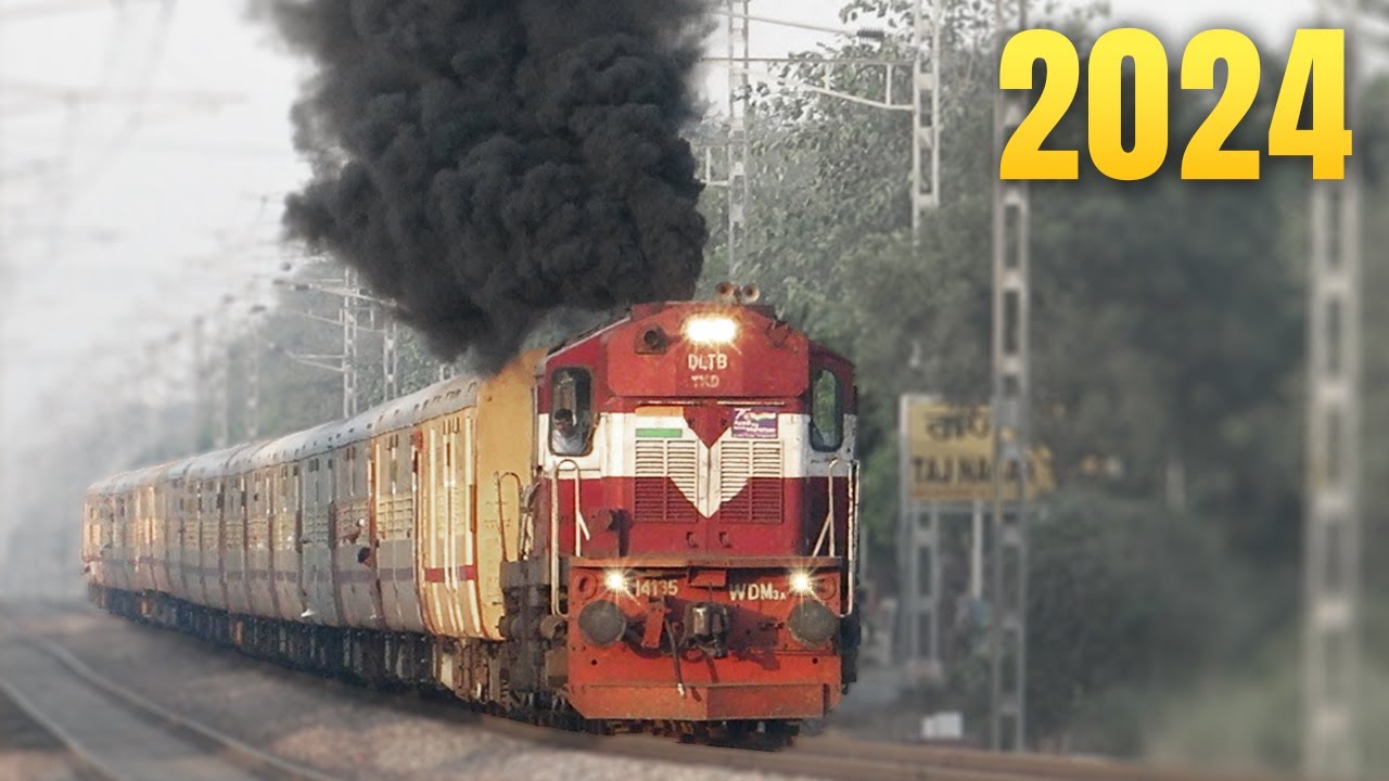 Diesel Trains Acceleration | Diesel Engine Music | Indian Railways