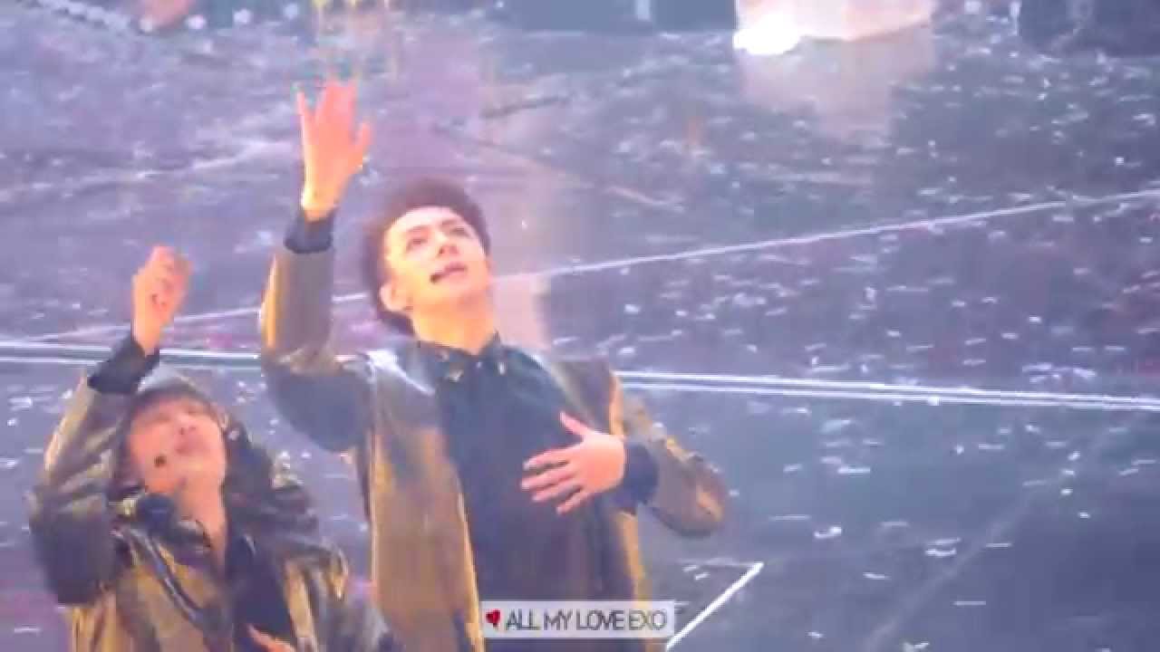 150315 EXO'luXion / MAMA SEHUN FOCUS 가끔 보이는 종인이 속상해ㅠㅠ