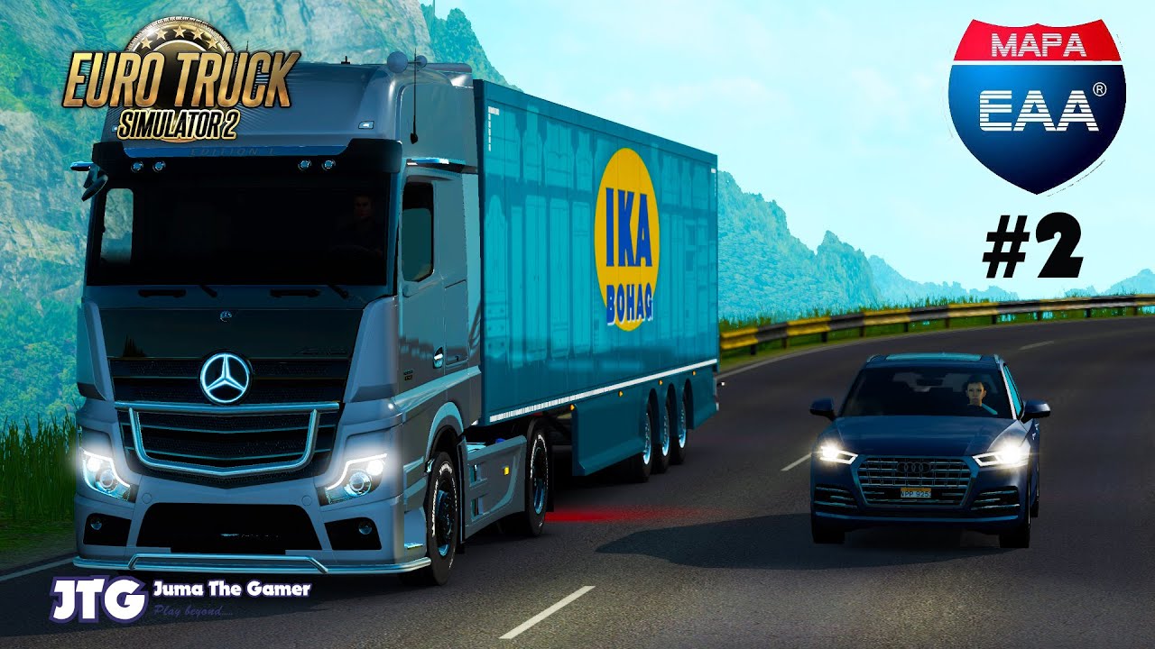 Exploring South America #2 | MAPA EAA | Euro Truck Simulator 2 (No commentary)