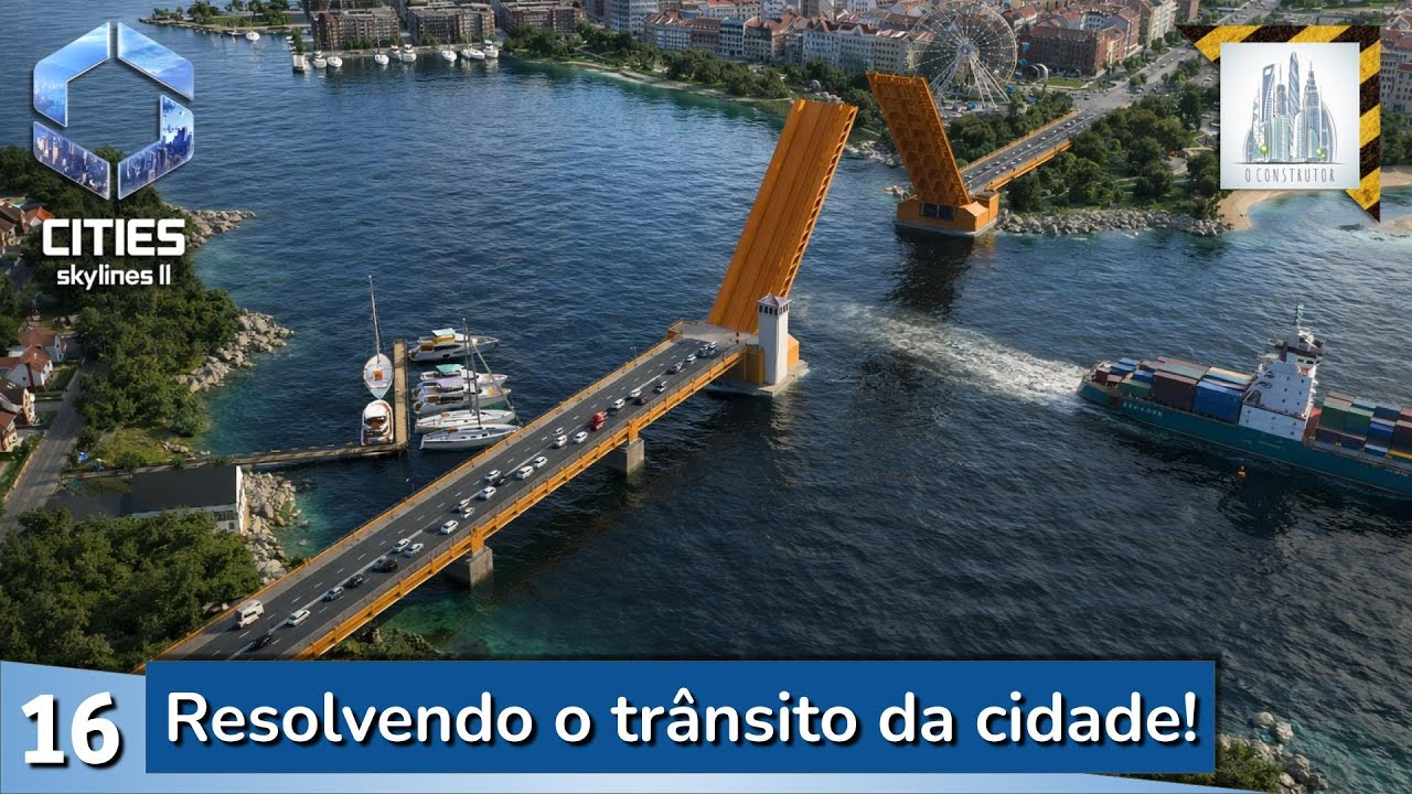 Soluções de trânsito - Cities: Skylines 2 | Ep.16 #citiesskylines 