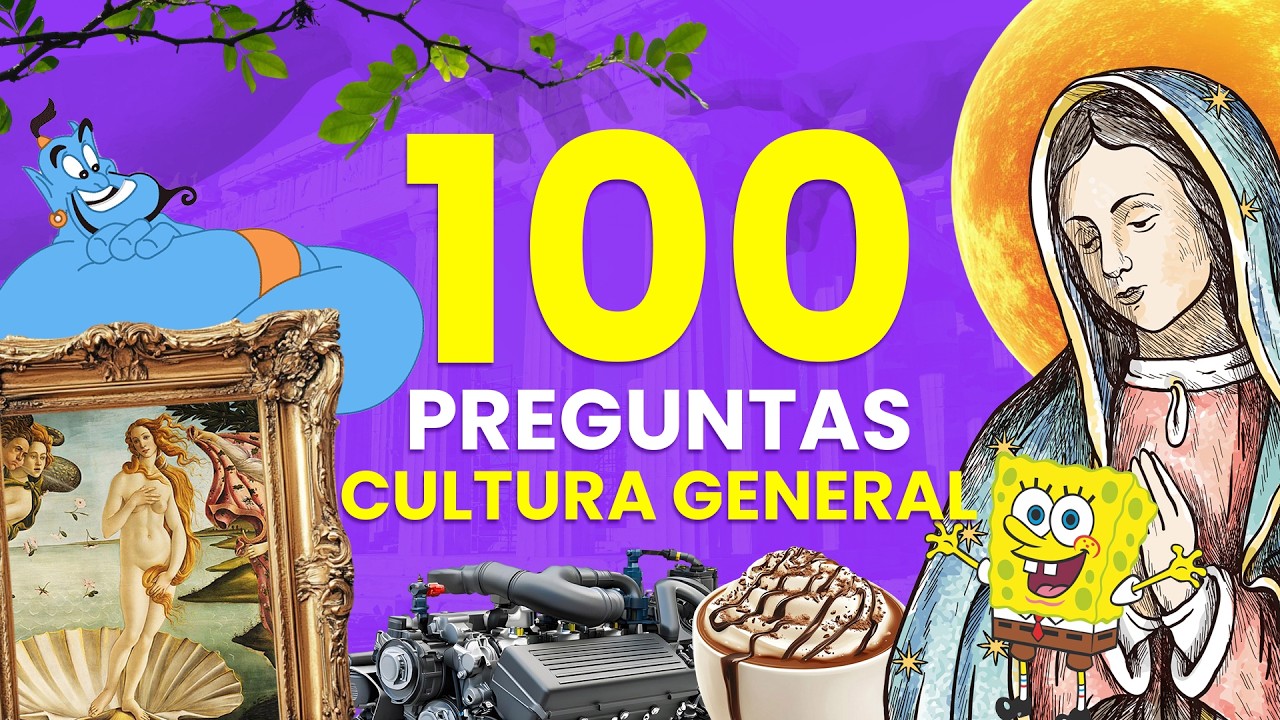 &iquest;Cu&aacute;nto Sabes de TODO 🧠? | 100 Preguntas de Cultura General📚🤓 - Examen de Cultura General