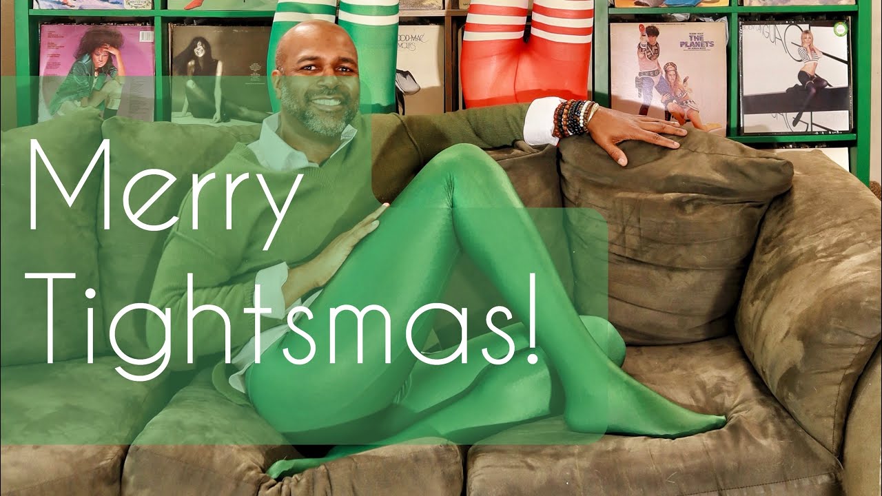 Merry Tightsmas! - Shedding Layers of Cecilia De Rafael CdR Uppsala Shiny Tights!