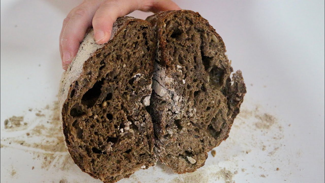 PANE NERO AI 7 CEREALI AD ALTA IDRATAZIONE @molino_spadoni