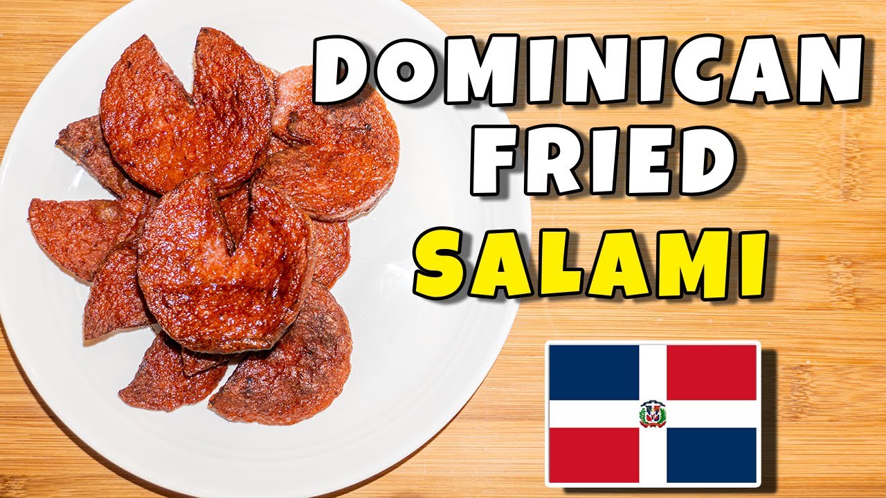 EASY Dominican Fried Salami | Salami Frito | Our Kitchen