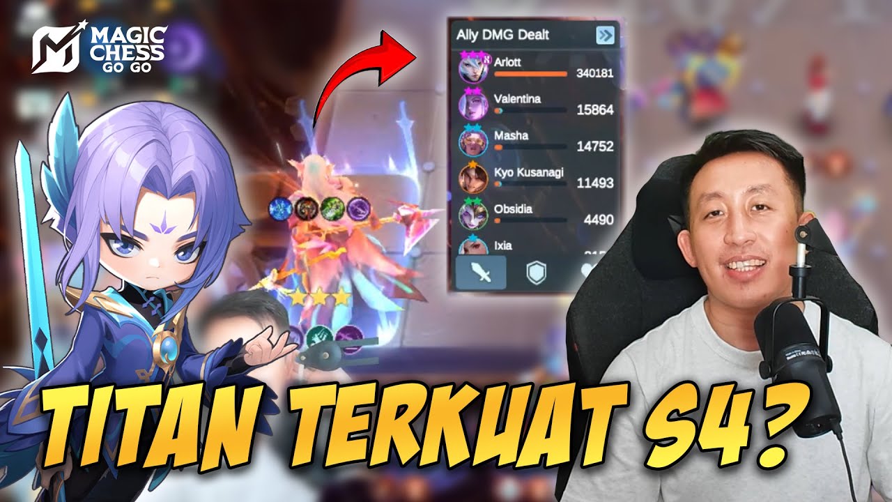 REKOR DUNIA DAMAGE TERTINGGI MAGIC CHESS GO GO ARLOTT 300K DAMAGE!