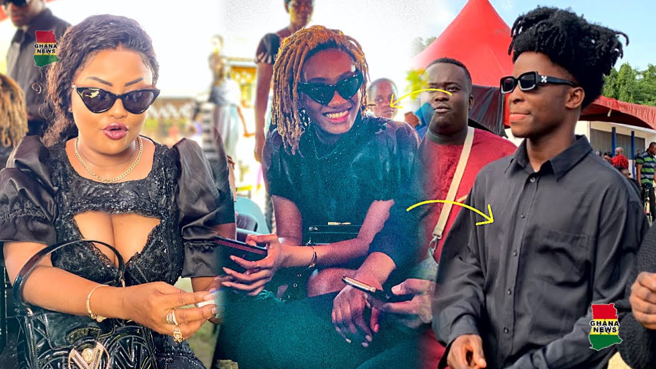 Nana Ama McBrown, Wendy Shay & Lasmid steal the show at Kaywa’s late mum funeral
