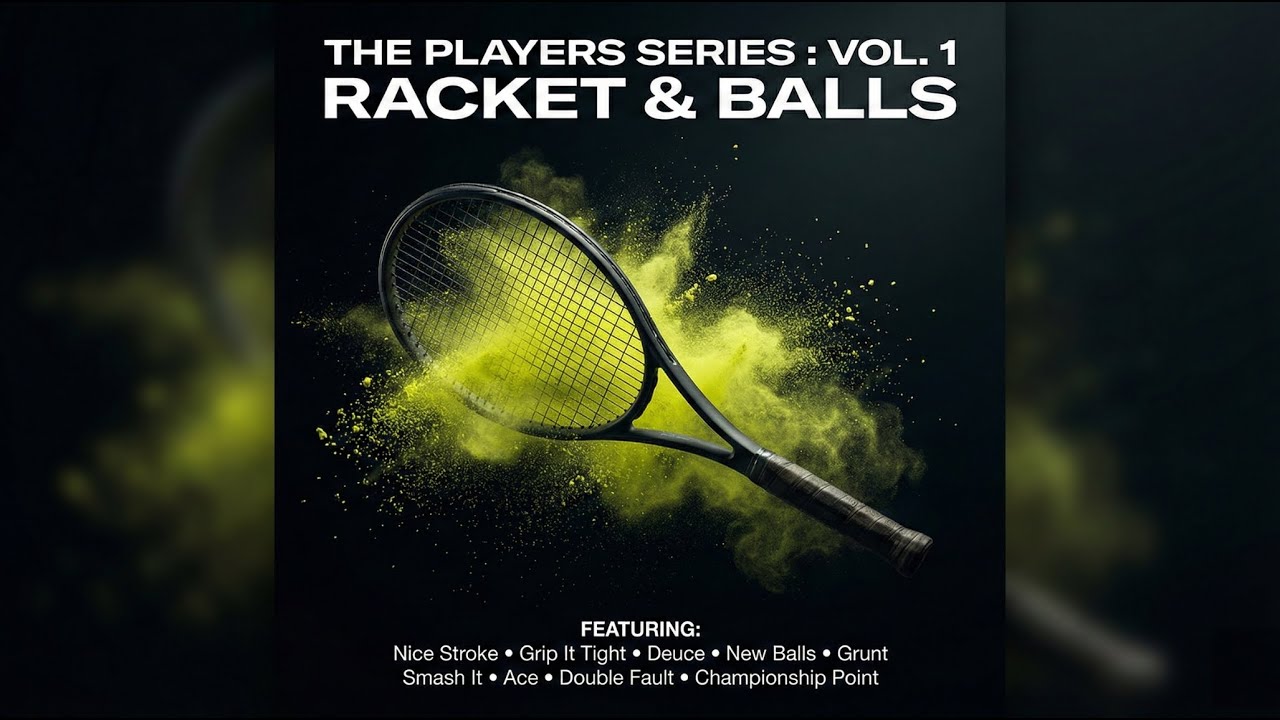 THE PLAYERS SERIES Vol.1 🎾 RACKET & BALLS | Tennis & Squash Workout Mix 2026 | EDM • Bass House