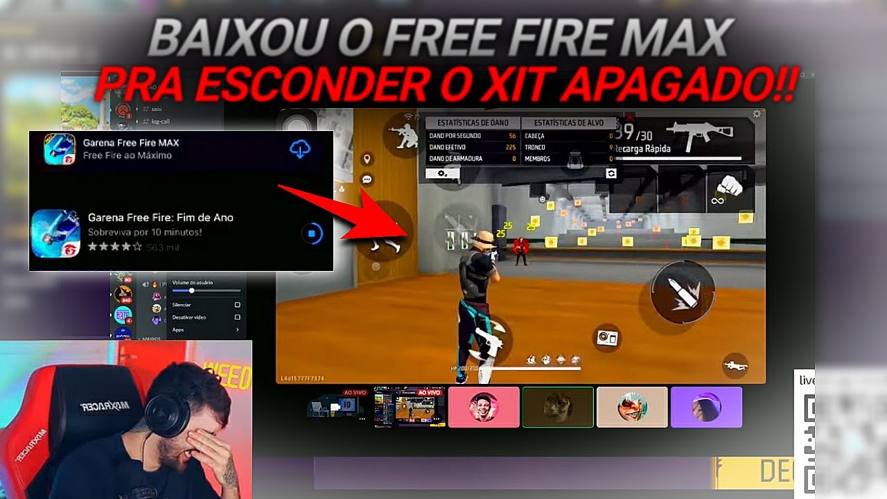 ESSE CARA APAGOU O FF COM XIT E BAIXOU O FREE FIRE MAX PRA ENGANAR O WEED,MAS FOI PEGO NO FLAGRA!!
