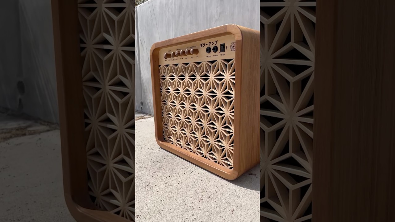 Transforming my grandpas guitar amp&hellip; #woodworking