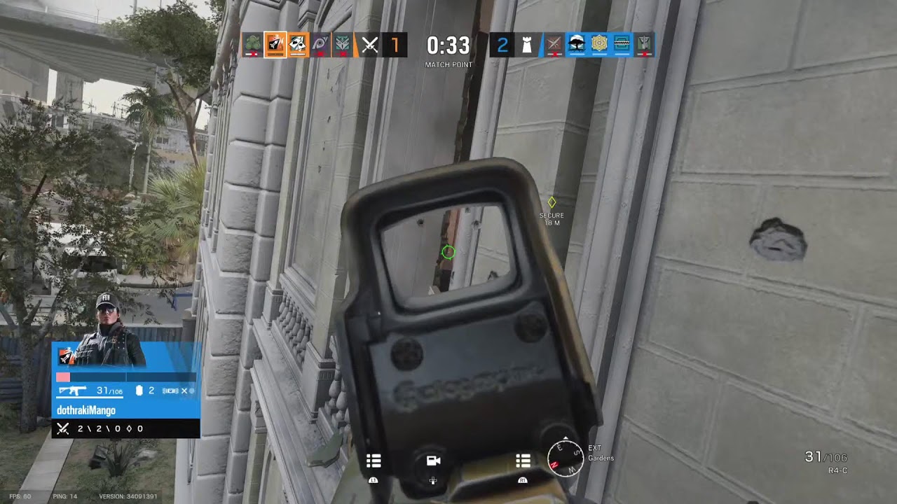 R6 Diamond Attempts to Escape Slump
