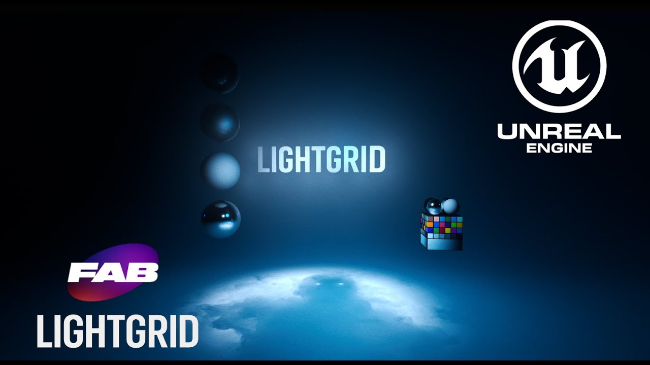LIGHTGRID for Unreal Engine &ndash; Now on FAB Marketplace