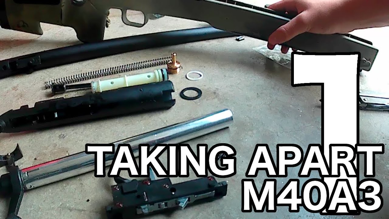 ASG M40A3 Sportline (Disassembly)