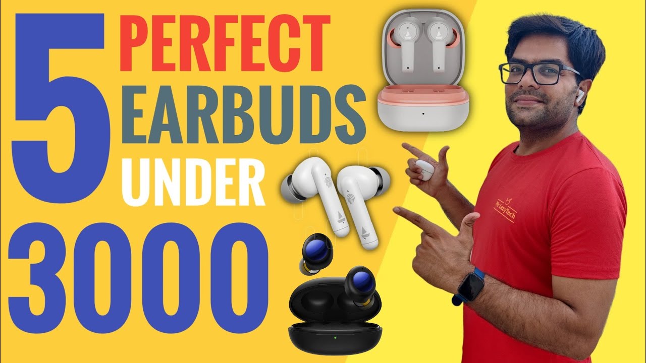 Top 5 Earbuds Under 3000 in 2022 ⚡⚡ 5 Best TWS Under 3000 ⚡⚡