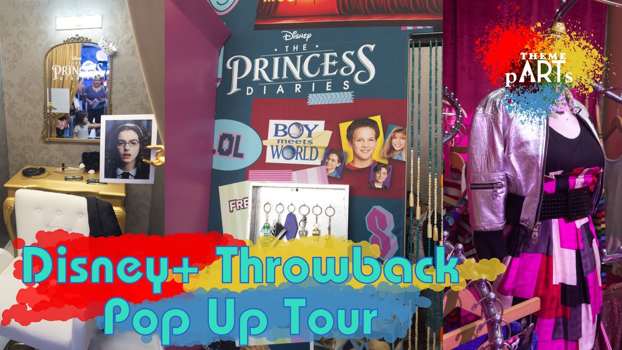 Disney Plus Throwback Pop-Up Tour