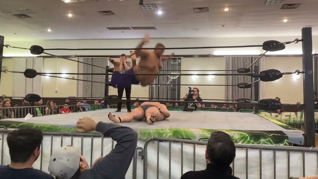 Guapo Grande™️ vs Big Bad Blake (3/17/23 ECPW ADRENALINE) Sumo Match