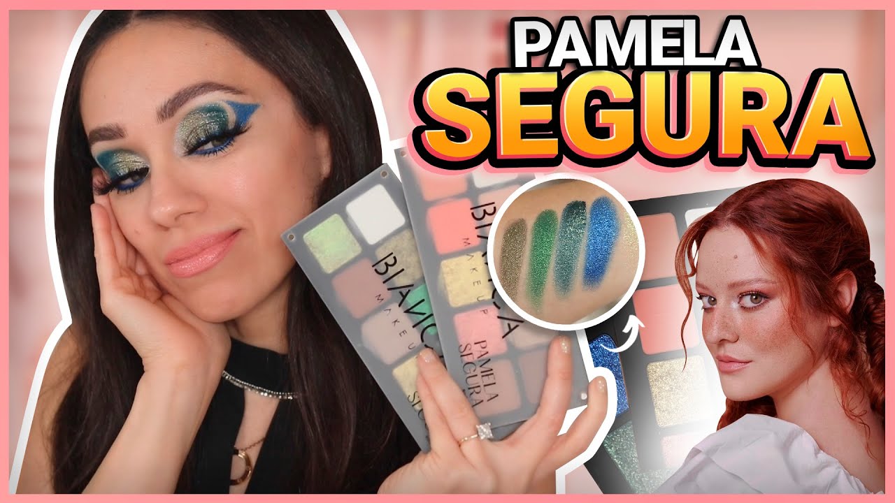 PAME SEGURA x BIANCA: UNA PALETA MUY POR FUERA DE MI ZONA DE COMFORT! (Y LA OTRA MUY ROSY!)