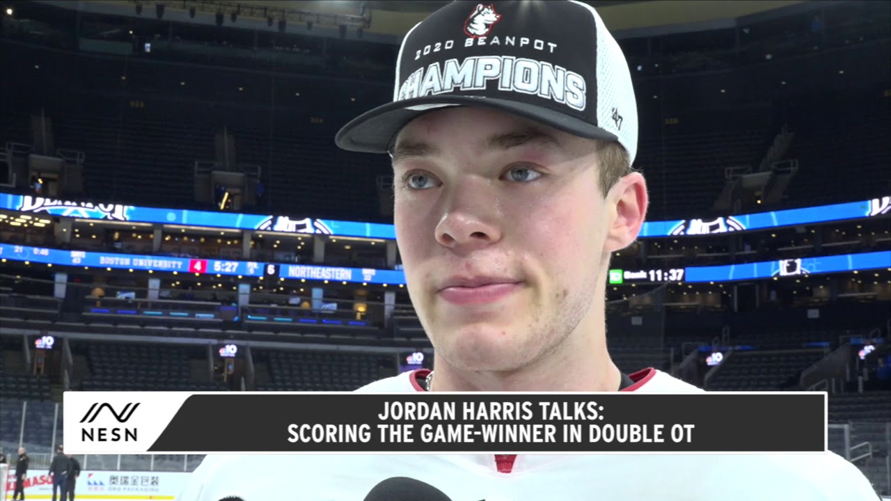 Jordan Harris On Beanpot-Winning Overtime Goal