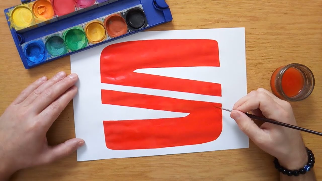 How to draw the SEAT logo 2025