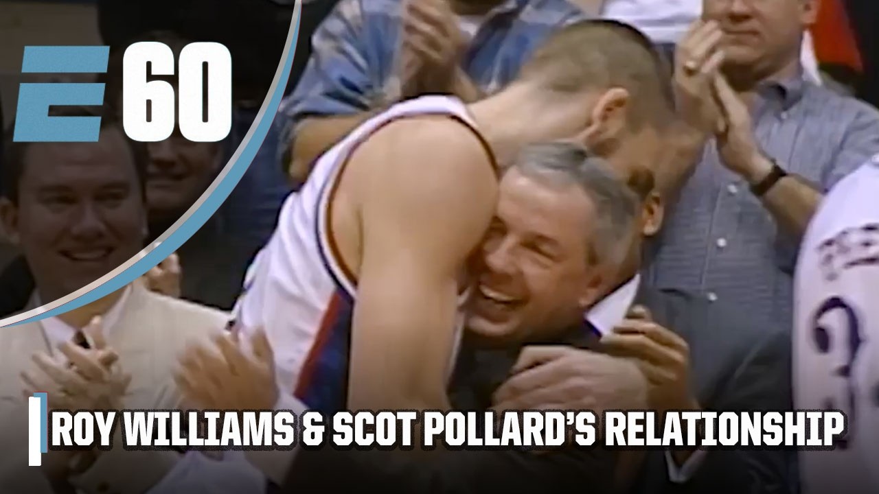 How Scot Pollard found a father figure in Kansas HC Roy Williams after his father's passing 🤝 | E:60