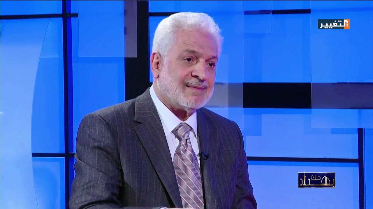 لقاء الاعلامي نجم الربيعي مع وزير التعليم العالي الأسبق علي الأديب - من بغداد